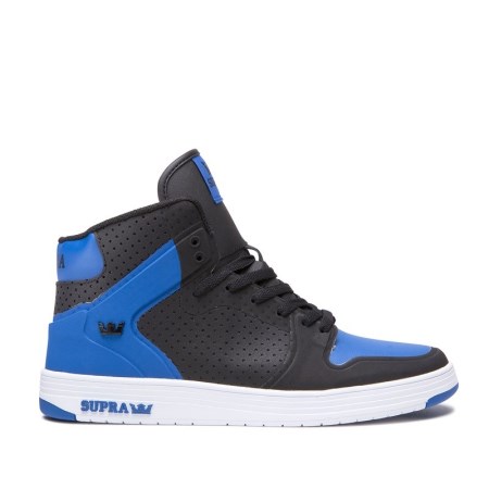 Supra Vaider 2.0 Lx Svart/Blå Høye Sneakers Dame [NO-6-I807]